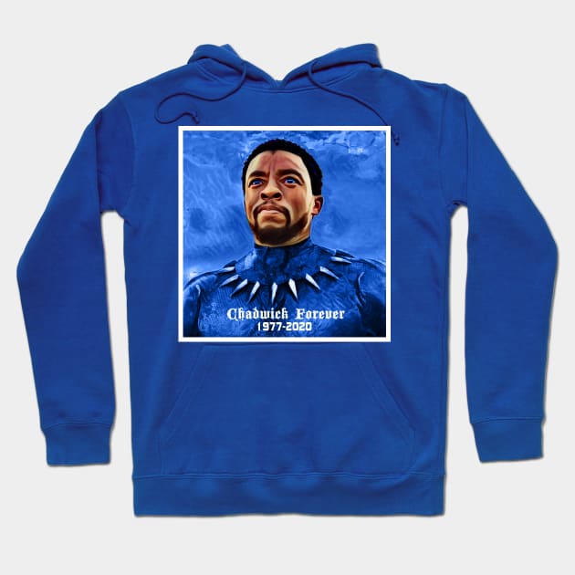 Chadwick Boseman Hero Actor Remember Super Hoodie by Lorri's Custom Art